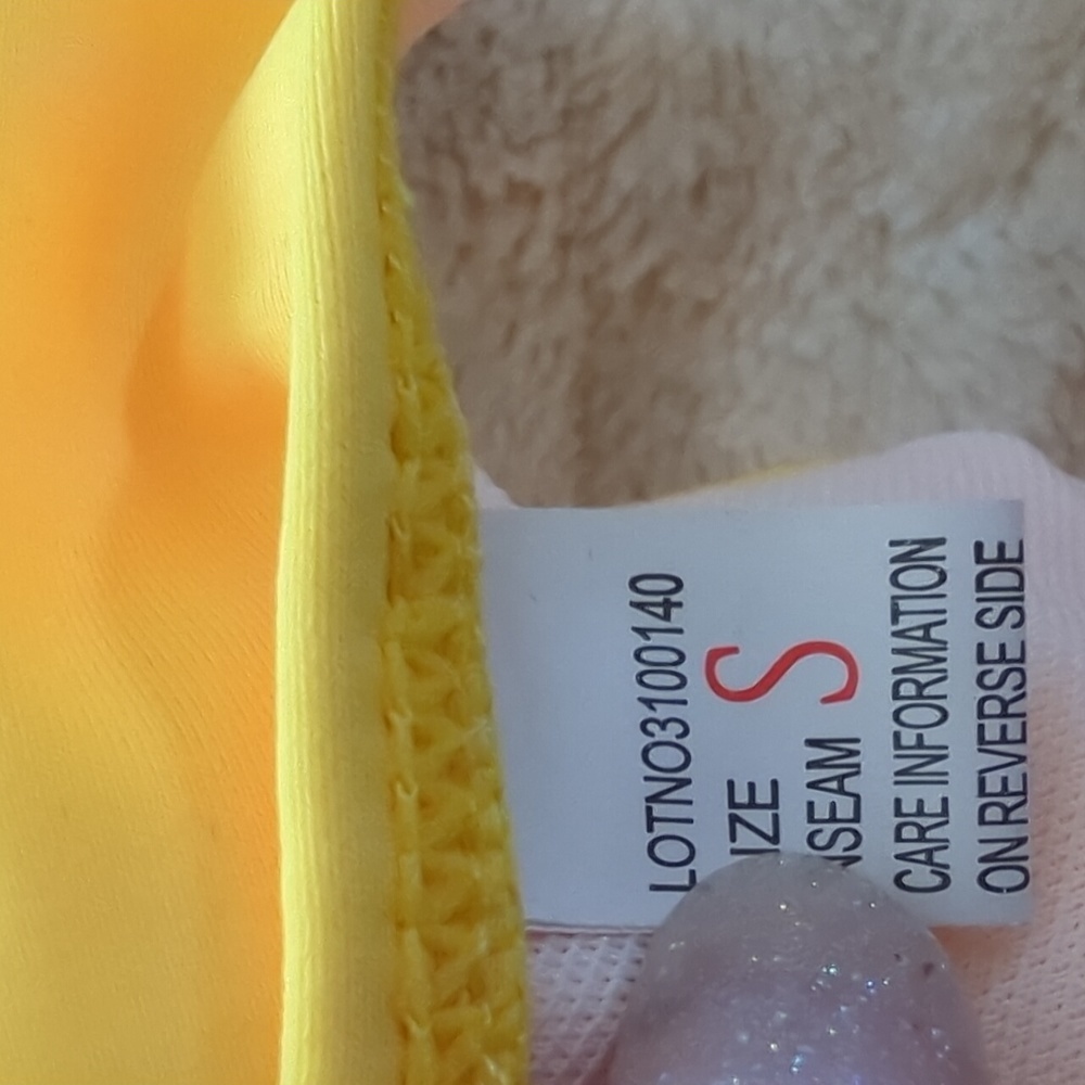 Two Set Baby blue Canary Yellow Small Bikini - Picture 11 of 15